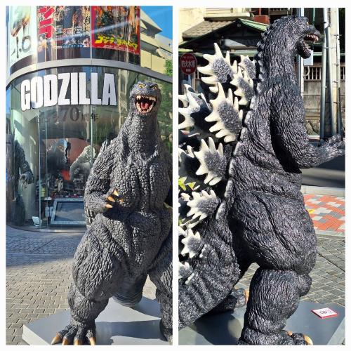 GODZILLAと遭遇する事も